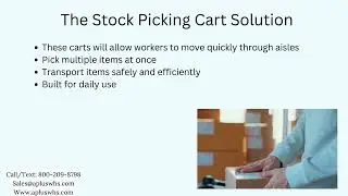 stock picking carts