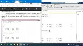 Введение в matlab. Практика 1, часть 1