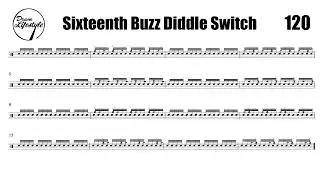 Sixteenth Buzz Diddle Switch