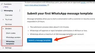 How to create a new Message Template for your WhatsApp Business Account