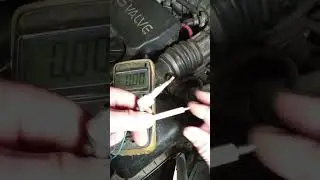 How to test the mass air flow sensor.