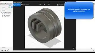 Introduction to Fusion 360-Engine project-Piston Head