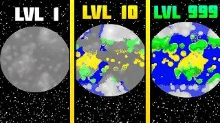 ЭВОЛЮЦИЯ ПЛАНЕТЫ ЧТОБЫ СОЗДАТЬ ПЛАНЕТУ С НУЛЯ В ИГРЕ IDLE PLANET!