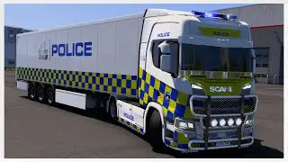 We Got a NEW POLICE Truck & Trailer | TruckersMP