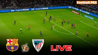 🔴[LIVE] Barcelona vs. Athletic Bilbao Ft. Yamal, Williams, Olmo, | La liga 24/25 Full Match - PES 21