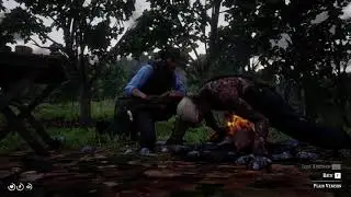 Cooking And Eating A Human in Red Dead Redemption 2