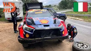 Sordo Explains Crash & Roll - WRC Rally Italy 2023