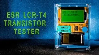ESR тестер LCR T4 обзор и прошивка