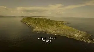 Seguin Island Light, Maine - An Aerial Perspective