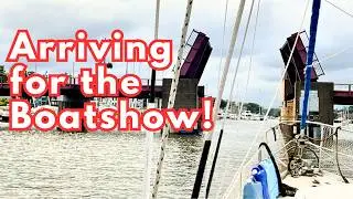 Arriving for the Annapolis Boat Show 2024