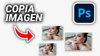 Cómo HACER una COPIA de una IMAGEN (con atajo) en Photoshop