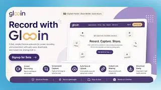 Glooin Demo | Step By Step Guide | How to Use Glooin | Screen Recorder & Screenshot Chrome Extension