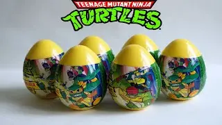 Teenage Mutant Ninja Turtles - Эволюция Черепашек ниндзя   Распаковка сюрпризов.
