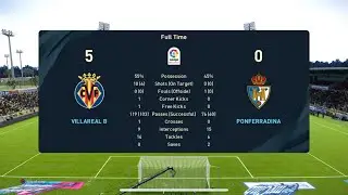 VILLAREAL B VS PONFERRADINA (amateur) LA LIGA SMARTBANK 