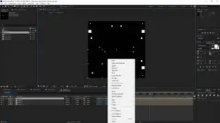 After Effects:   Creating Technology Animation Background