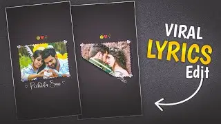 New Trending Stamp Lyrics Video Editing in Kinemaster | Trending Reels Video Editing Telugu