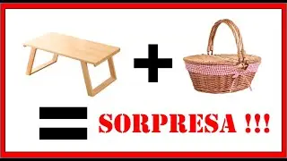 Mesa plegable de madera súper fácil! [PICNIC]
