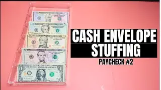 CASH ENVELOPE STUFFING & GIVEAWAY (CLOSED) | PAYCHECK 2 |  JAN 2024