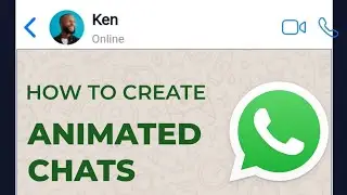 How to create Whatsapp animated chats