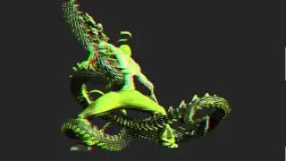 3D Anaglyph - HD - guti's Iron Fist turntable