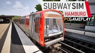 SubwaySim Hamburg Gameplay (PC)