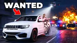 Becoming The Most Wanted Car In CHICAGO In GTA 5 RP