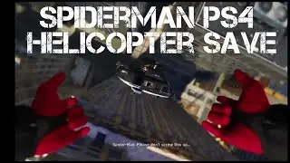 Marvel's Spider-Man Helicopter Save Scene