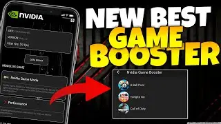 NEW NVIDIA GameBooster: Activate Gaming & Performance Mode On Your Android Games!