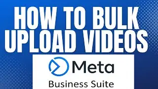 How To Bulk Upload Videos In The Meta Business Suite