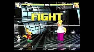 MUGEN #50 Rocko VS Homer Simpson