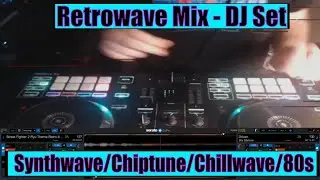 Retrowave Late Night Mix - Synthwave/Chiptune/Vaporwave/retrowave/80s - DJ Set (03/27/2020)