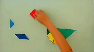 Tangram para niños - Cisne
