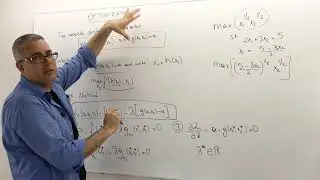 Ch 0: [Optimization 3] Constrained Optimization, Substitution method, Lagrangian Method
