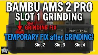 Is your Bambu AMS 2 Pro feeder having issues too?  Watch this!