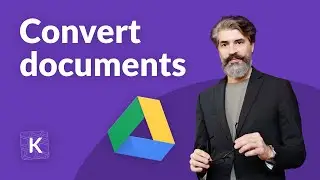 How to convert all document uploads to Google Drive formats