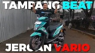 Review Modifikasi Honda Vario BERBULU Beat | MODIF SWAP ENGINE VARIO!!
