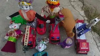 BERBURU ONDEL-ONDEL DAPET MOBIL PEMADAM, GAJAH, BUAYA, ONDEL-ONDEL BETAWI