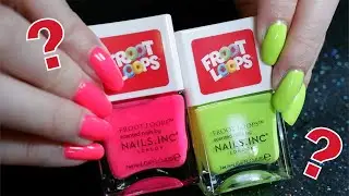 FROOT LOOPS Nail Polish Review