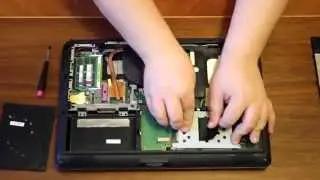 Asus K50i HDD remove/eltávolítás