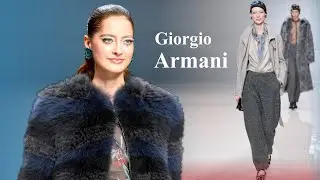 Giorgio Armani fashion fall-winter 2024/2025 in Milan | Stylish clothing and accessories