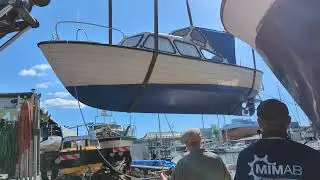 Polar 22 being put to sea part 1 #boats