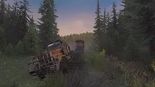 Towing a Massive Train 🚂 | SnowRunner gameplay