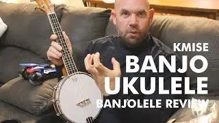 Kmise Banjo Ukulele Concert Size 23 Inch Banjolele Review