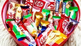 подарок на 8 марта для девочек ❤Кит кат бокс🤤фикс прайс👍💚💙