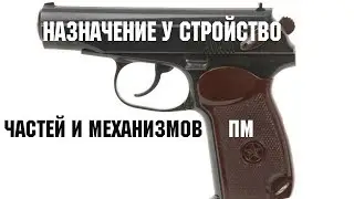 Purpose and device parts and mechanisms of the Makarov pistol. The most detailed video.