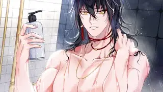 vox takes a shower