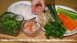 Spring Rolls with Peanut Sauce