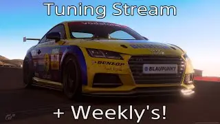 [PS5] Today: Audi TTS Coupé '14 Tuning / +Weekly Challenges! [1.49 Physics Stream!] (No Commentary)