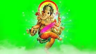 Ganpati green screen video _ God ganesh green screen_Ganesha idol green screen_Ganpati green screen