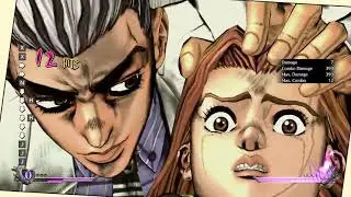 Kosaku Kawajiri GHA Combo 717 DMG -  JoJo's Bizarre Adventure All-Star Battle R